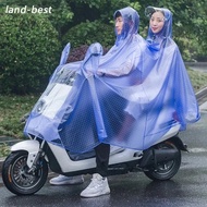 Full Body 2-head Poncho Raincoat/Adult Motorcycle Raincoat P