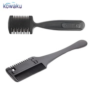[vsrhkq] Razor Comb Hair Thinning Comb Trimmer Razor Dual Side Cutting Scissors