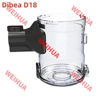 Professional Transparent Dust Collector for Dibea D18 Protable 2 In 1 Wireless Vacuum Cleaner Replac