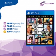 (PS4) Grand Theft Auto V Premium Edition | GTAV | GTA 5 (R1/R2 ENG) *Original Brand New & Sealed*