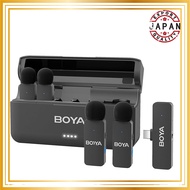 BOYA Wireless Lavalier Microphone System for Smartphones, Plug & Play