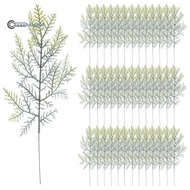 .40 Pcs Artificial Cedar Sprigs Faux Cedar  Branches Cedar  Stems Sprigs Picks DIY Accessories for C