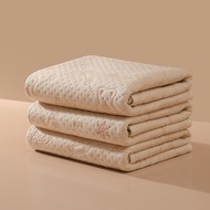 4-layer natural cotton waterproof pad without dyes, soft and breathable for babies (size 50x70cm)