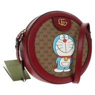 GUCCI Micro GG Supreme Doraemon 聯名手袋 PVC 米色 625216 正品 sw1582M