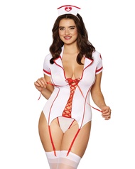Women's Triage Trixie Nurse Costume Lingerie