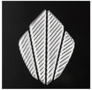 Sợi Carbon Cửa Bên Dán Cho Xe BMW E90 E46 F30 X1 X3 X5 X6 Chống Trầy Xước Trang Trí Bên Ngoài Tự Độn