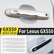 For Lexus GX550 GX550h 2024 2025 Exterior Door Handles Decoration Chrome Sequins,gx 550 Upgraded Acc