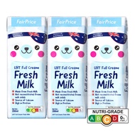 FairPrice UHT Kids Full Cream Packet Milk - Fresh Milk