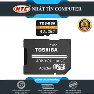 Toshiba Exceria Pro M501 32GB UHS-II U3 R270MB/s W150MB/s MicroSDHC Memory Card (Black)