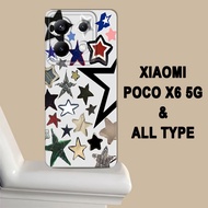 AC48/SOFTCASE PROCAMERA poco X6 5G X5 AND ALL TYPE STAR MOTIF/SOFCASE /SOFT CASE/SILICON/SILICONE