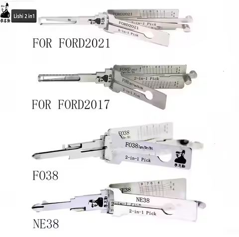 FO38 NE38 HU101 FORD2017(HU198) FORD2021 for ford Lishi tools LOCKSMITH TOOL