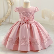Children Children Lace dress Duanbu Princess dress Baby Girl One Year Old Catch Week dress Baby dres