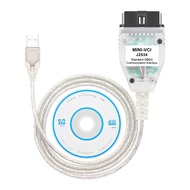 Mini VCI V18.00.008 สําหรับ Toyota J2534 TIS Techstream FTDI ชิป OBD2 สายวินิจฉัยรถยนต์ minivci J253