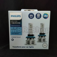 Philips หลอดไฟตัดหมอก Ultinon Essential LED+150% Gen2 6500K (12/24V) H8/11/16 แท้ 100% 2 หลอด/กล่อง 