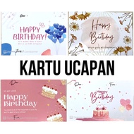 Happy Birthday Greeting Card - Gift Card - Birthday Greeting Card - Aesthetic - Birthday Greeting Ca