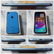 懇得機通訊 二手機 iPhone XR 128G 藍色 9成新 6.1吋 IOS 17.6.1【歡迎舊機交換折抵】776