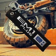 Embroidery Keychain Tag Honda Em1 e Plus