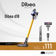 Dibea D18 Classical Cordless Vacuum Cleaner Handheld Stick with LED Light | Local Warranty