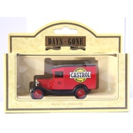 LLEDO CASTROL 1934 MODEL A FORD VAN RED LOT2C6410#1564