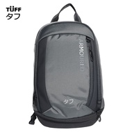 TUFF HUSTLR2+ Armoured Black/Grey Anti-Cut Crossbody Sling 13" Japan