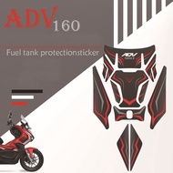 Motorcycle Tank Pad Sticker Decal Scooter Protector Cover Accessories Waterproof For HONDA ADV160 ADV 160 2022 2023