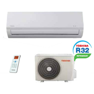 Toshiba 1.0HP Non-inverter Aircond R32 Air Conditioner/ Bukan-Inverter Aircond R32 Udara Perapi  RAS-H10J2KG / RAS-H10J2AG