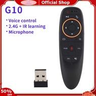 TEQIN toy new Smart Voice Remote Control Wireless Air Fly Mouse 2.4g G10 G10s Pro Gyroscope Ir Learning Compatible For Android Tv Box