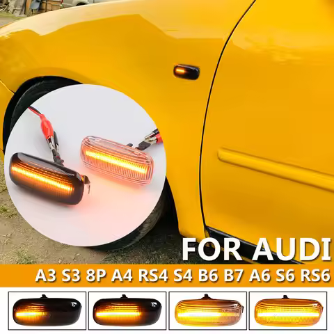 8E0 949 127 8E0949127 LED Dynamic Side Marker Light Turn Signal Light For Audi A3 S3 8P A4 S4 RS4 B6