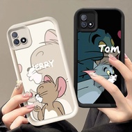 Q-62 Love Couple Black white Case for OPPO A16K A16E Realme C11 2021