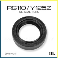 Y125Z / RG110 - FORK OIL SEAL (27x39x10.5)