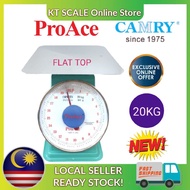 20KG CAMRY PROACE SPRING SCALE FLAT PLATE
