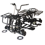 UTV Buggy Go Kart Karting Four Wheel ATV Front Disc Brake Rear Axle Steering Handlebar Shock Absorbe