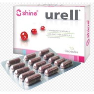 SHINE Urell (Cranberry Extract) for Women's Health (15's/box) (EXP 01/2024)