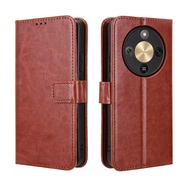 For Honor X9d Phone Case Luxury Flip Leather Magnetic Protect Cover Honar Honor X9D X9d x9d Wallet C