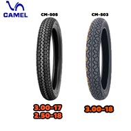 ยางมอเตอร์CAMEL ขอบ17,18 ขนาด 3.00-17,2.50-18,3.00-18(มีราคายางนอกพร้อมยางใน)CM503,CM505