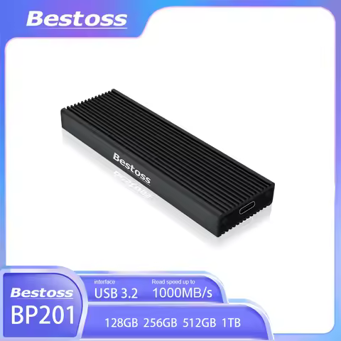 Bestoss Portable SSD USB3.1 Gen2 SSD 128GB 256GB 512GB 1TB Typ-C External Solid State Drive Hard Dri