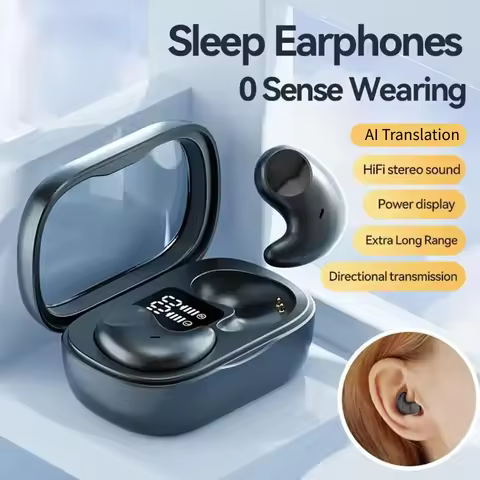 M51 Wireless Bluetooth Translation Headphones Sleep Earphones Invisible Sports Earbuds in-ear Mini T