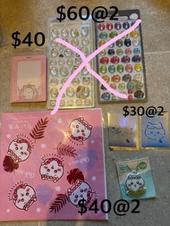 Chiikawa nagano 貼紙 眼鏡布 掛飾