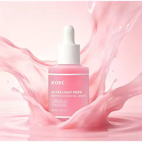 PDRN Salmon DNA Pink Peptide Facial Serum Brightening Hydrating Repair Skin Barrier Radiance Soothin