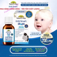 20ml Bottle / Nature's Way Kids Smart Drops DHA Syrup - Supplement DHA EPA, Support Brain and Eye He