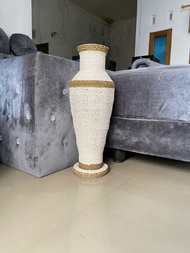 Paket Dekorasi Rustic dan Pot Bunga Tinggi 50cm/Daun Palem Kering/Pampas/Rayung/Bunga Kering/Dekorasi Rustic/Dekorasi Kamar/Dekorasi Rumah/DekorasI Estetik
