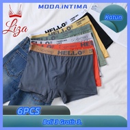 KATUN [New] Bundle of 6 Pcs Boxer Briefs for Adult Men Fashion Men Hello On Me Cook High Quality Tee