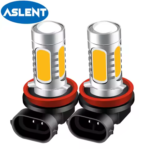 2PCS H8 H11 LED HB3 9005 HB4 9006 880 881 H1 H3 PSX26W PSX24W 2504 5202 H16 LED Fog Light Bulbs Lamp