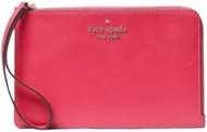 Kate Spade Women's Staci Medium L-Zip Wristlet, Tropical Pink