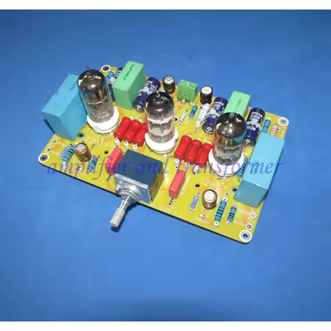 British AUDIO NOTE circuit, 12AX7 electronic tube pushes 12AT7 SRPP preamplifier LG-102H/K, 6 times 