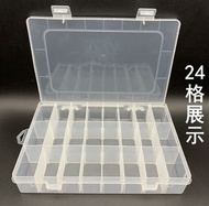 24格耳環盒/水晶收納盒/耳環收納盒/收納盒/分格盒