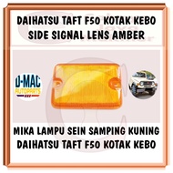 Pcs Mika Glass Turn Signal Light Sen Signal Curly Side Fender Side Daihatsu Taft F50 Yellow Rhino Kebo Box