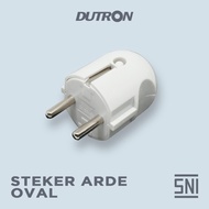 Steker Arde Bulat DUTRON Oval Pin Kuningan SNI Steker Arde DUTRON