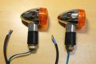 檔車 復古水滴型 方向燈 ktr 野狼 雲豹 愛將 雄獅 哈特佛 B1 金旺 嬉皮都適用