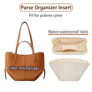 Purse Organizer Insert for Handbags，nylon Lightweight and waterpoof Inner liner，Fit for Polene cyme 